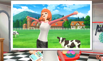 rosie and her cow pictures